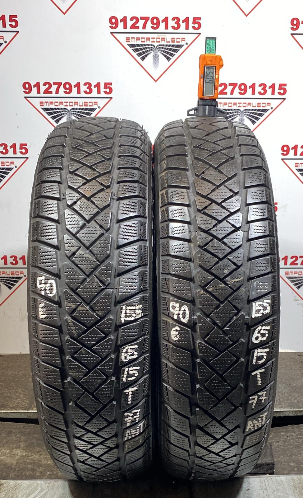 DUNLOP WINTER SPORT USADO ECONOMICO M+S 155/65 R15 77 T